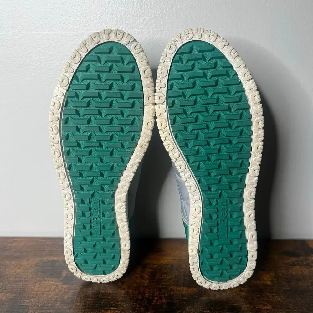 L.L.‎ Bean Ultralight PrimaLoft Slip-Ons Green Grey Men's 12 Medium *No Insert*